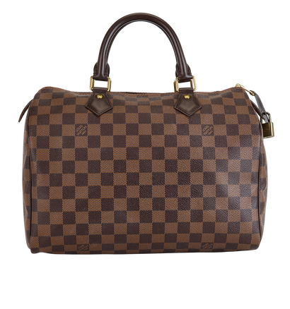 Speedy 30, &pound;750, Handbags, Brown, Canvas, Front view